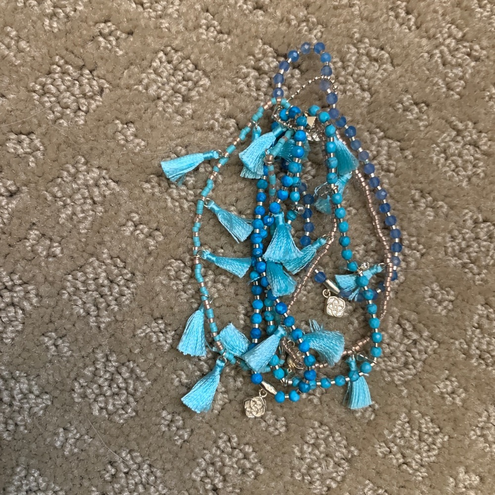 New Kendra Scott Julie stretch bracelet stackable - Picture 3 of 3
